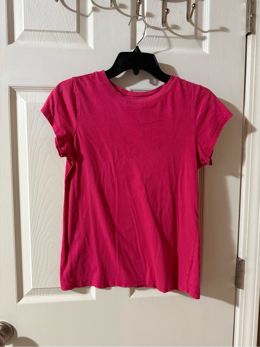 Classic Women's Crewneck Tee - Hot Pink